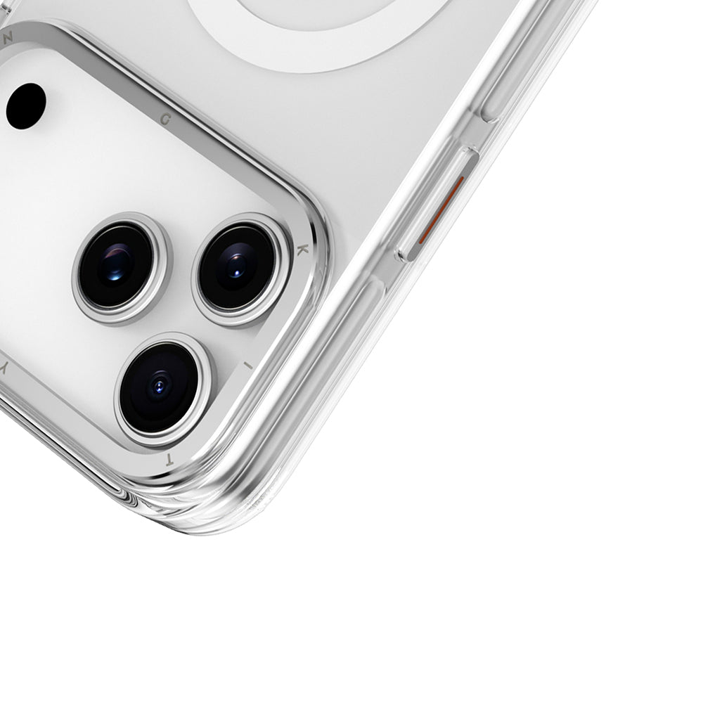 Youngkit Crystal Shield Serisi iPhone 17 Pro Max M-safe Şarj Özellikli Şeffaf Kılıf