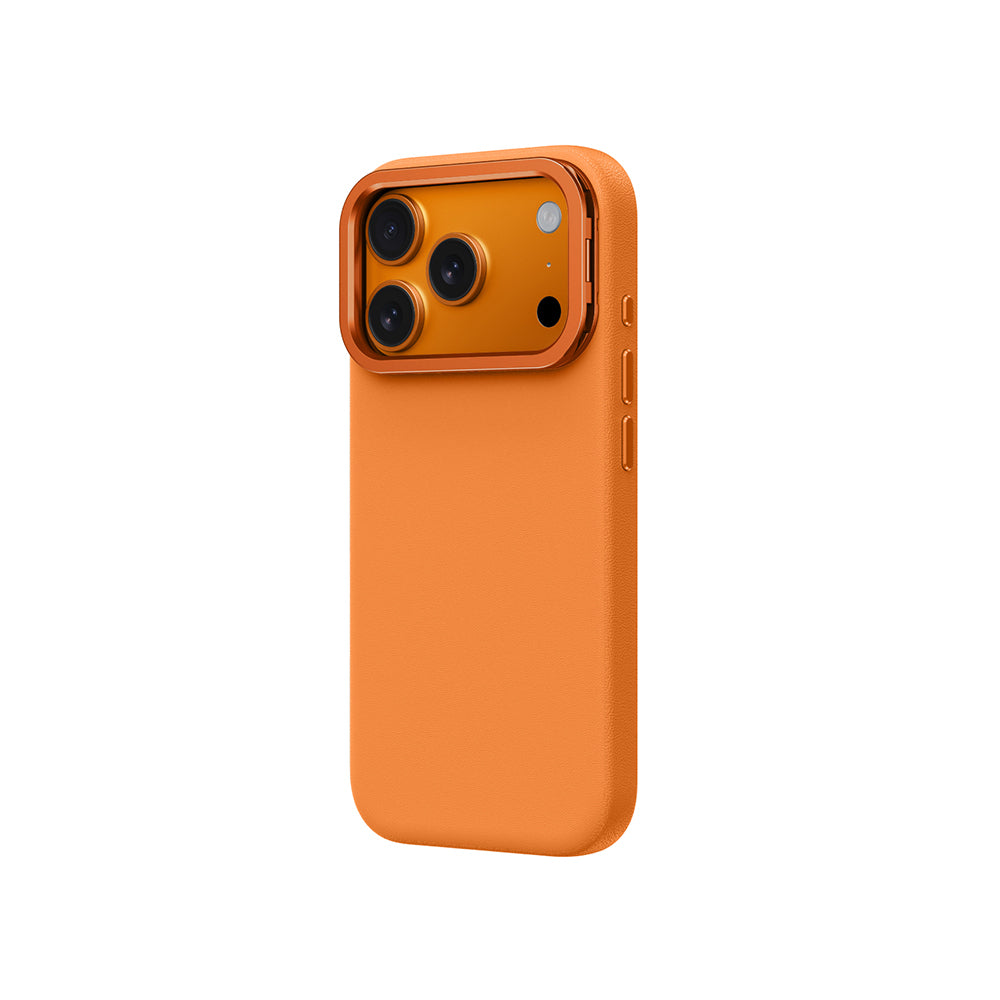 Amazingthing Glamour Mag Serisi iPhone 17 Pro Max M-safe Şarj Özellikli Standlı PU Kılıf