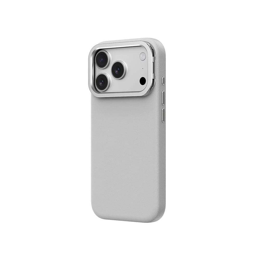 Amazingthing Glamour Mag Serisi iPhone 17 Pro Max M-safe Şarj Özellikli Standlı PU Kılıf