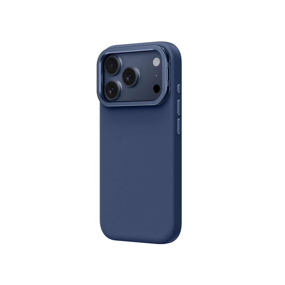 Amazingthing Glamour Mag Serisi iPhone 17 Pro Max M-safe Şarj Özellikli Standlı PU Kılıf