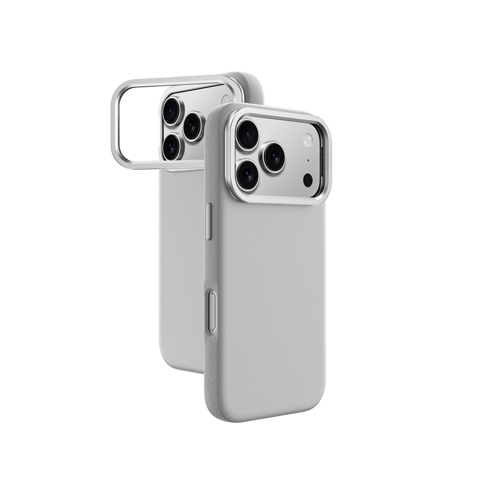 Amazingthing Glamour Mag Serisi iPhone 17 Pro Max M-safe Şarj Özellikli Standlı PU Kılıf