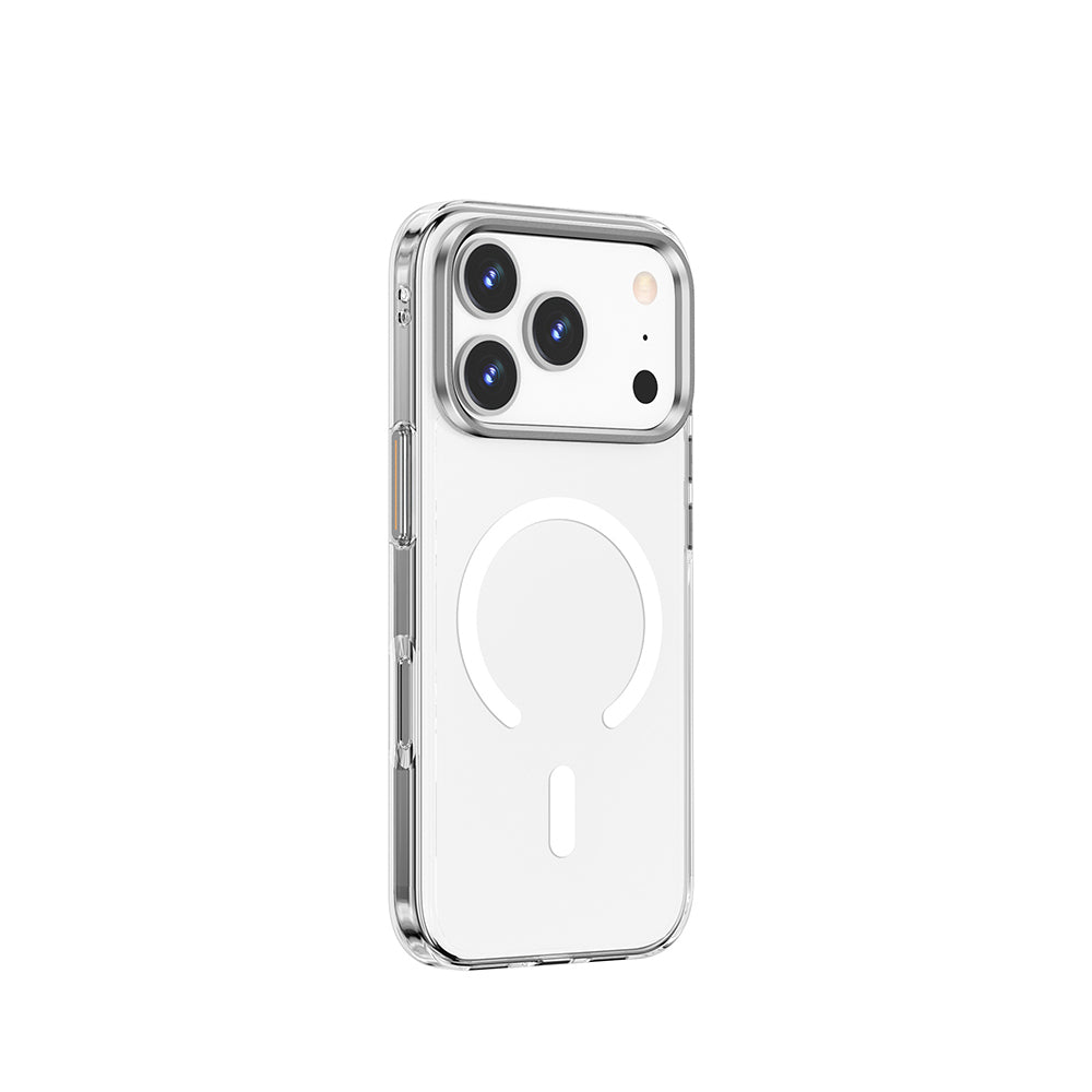 Wiwu YXK-208 Invisible iPhone 17 Pro Max Kılıf M-safe Ultra Sert PC Telefon Kılıfı