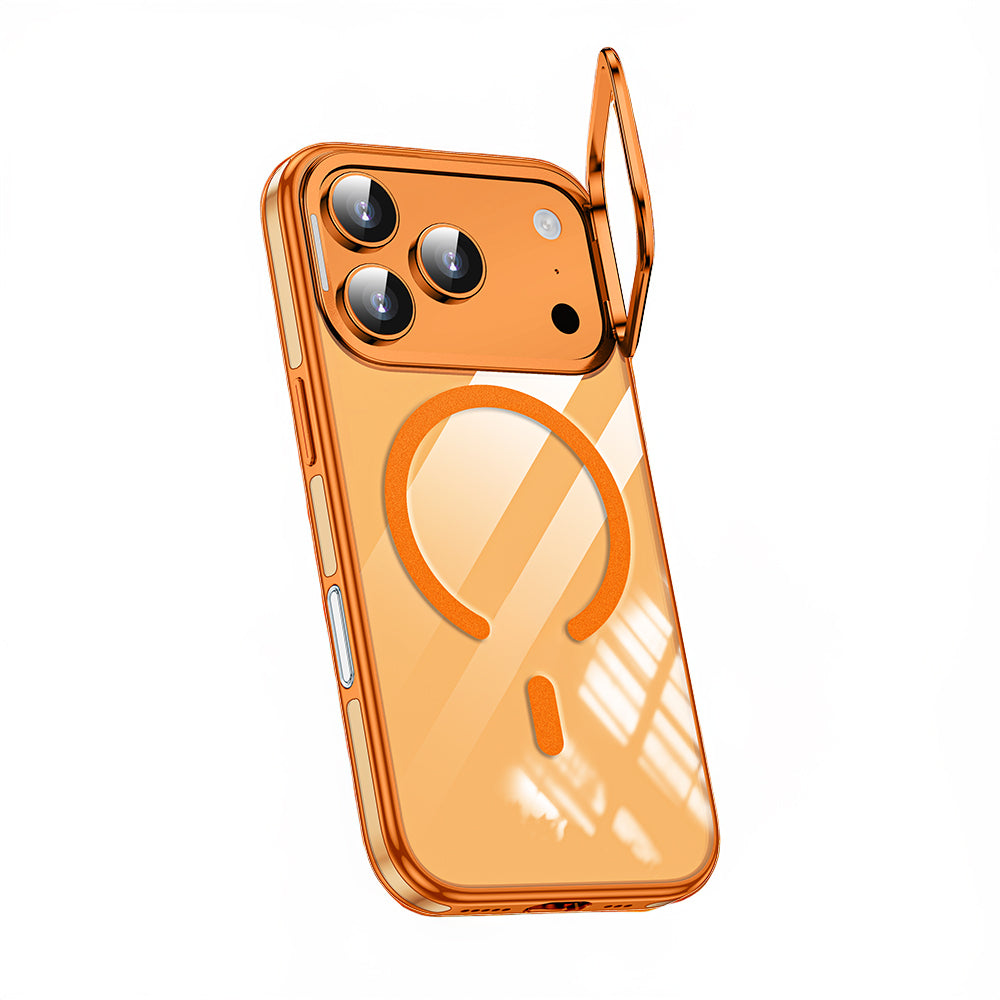 Wlons iPhone 17 Pro Max M-safe Şarj Özellikli Standlı Efsane Kılıf