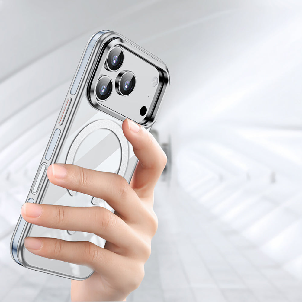 Wlons iPhone 17 Pro Max M-safe Şarj Özellikli Standlı Efsane Kılıf