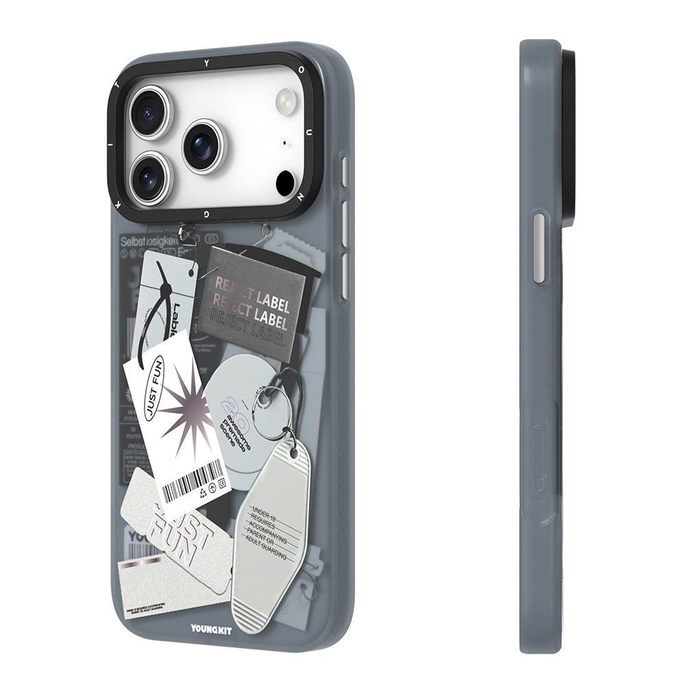 Youngkit Different Dimension Serisi iPhone 17 Pro Max M-Safe Şarj Özellikli Telefon Kılıfı