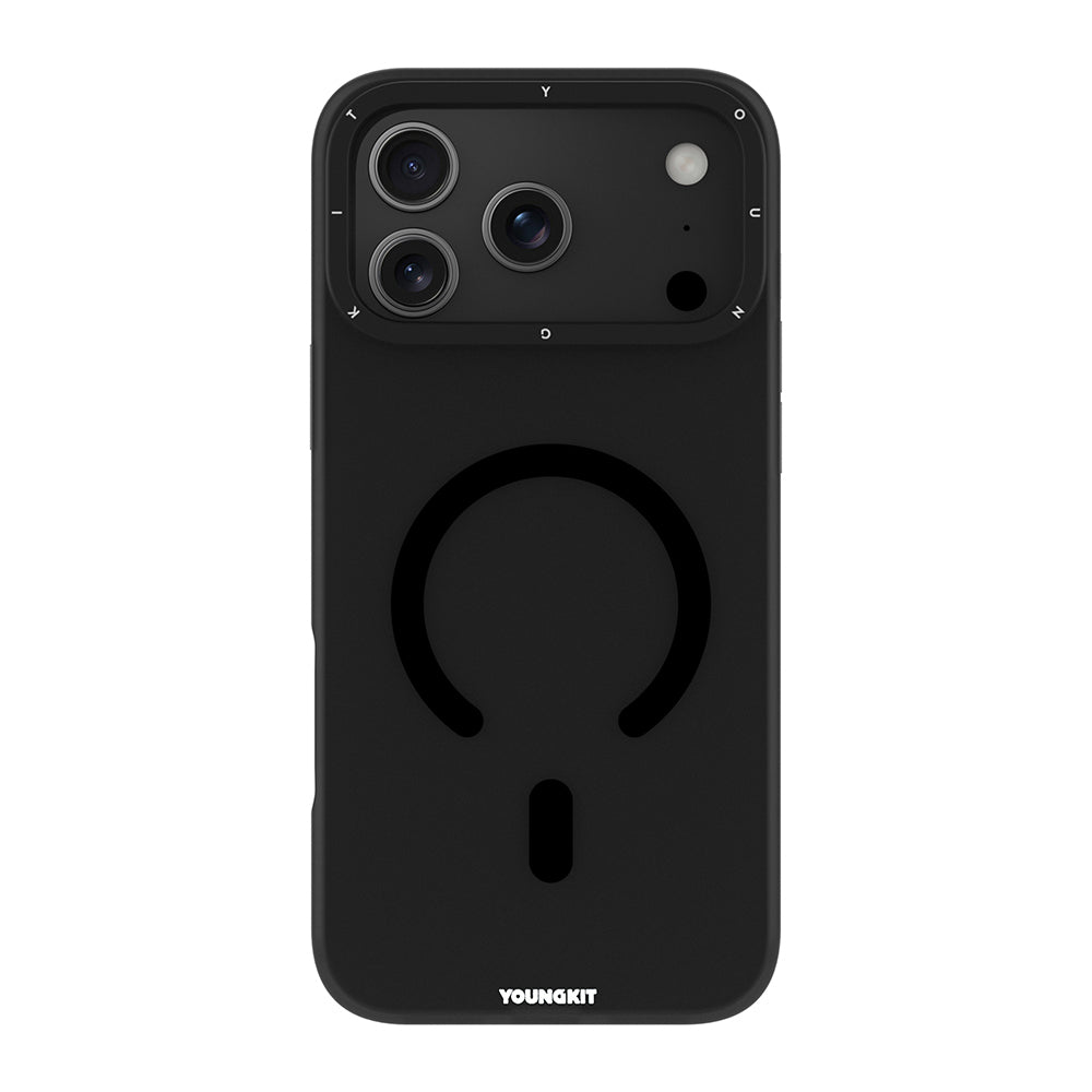 Youngkit Hidden Sand Serisi iPhone 17 Pro Max M-safe Şarj Özellikli Telefon Kılıfı