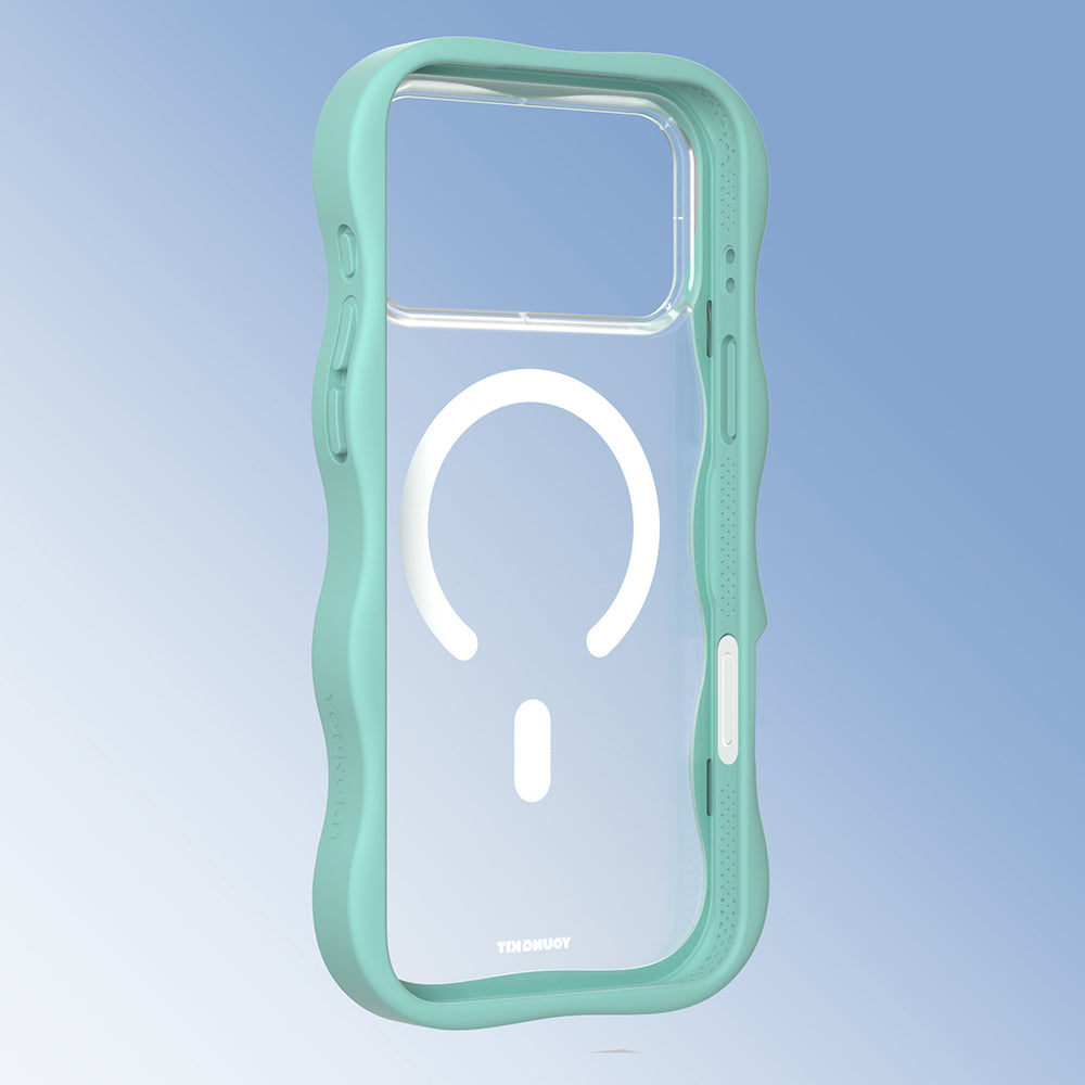 Youngkit Wave Matte Serisi iPhone 17 Pro Max M-safe Şarj Özellikli Telefon Kılıfı