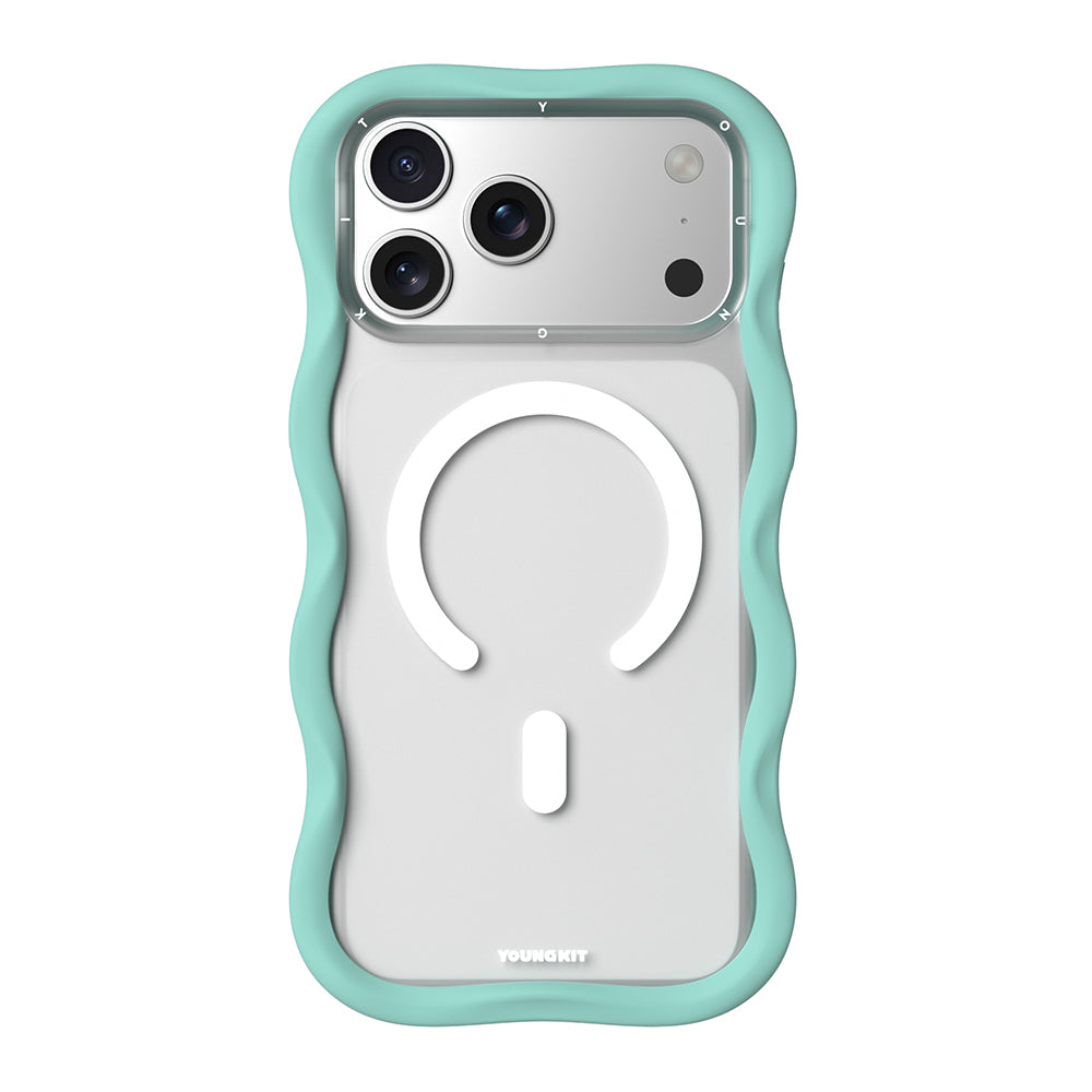 Youngkit Wave Matte Serisi iPhone 17 Pro Max M-safe Şarj Özellikli Telefon Kılıfı