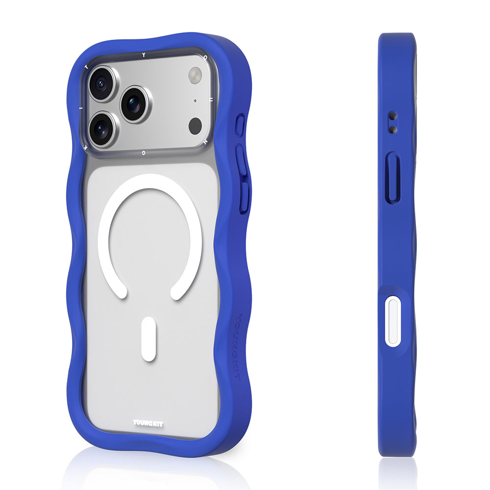 Youngkit Wave Matte Serisi iPhone 17 Pro Max M-safe Şarj Özellikli Telefon Kılıfı