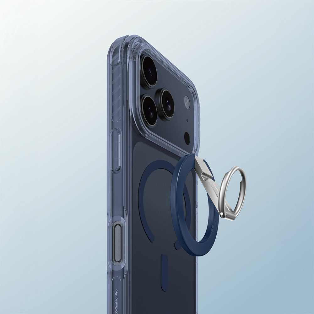 Amazingthing Titan Pro Serisi iPhone 17 Pro Max M-safe Şarj Özellikli Yüzük Standlı Kılıf