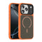 Cepax iPhone 17 Pro Max Mat Arka Yüzey Wireless Şarj Özellikli Flet M-safe Kılıf