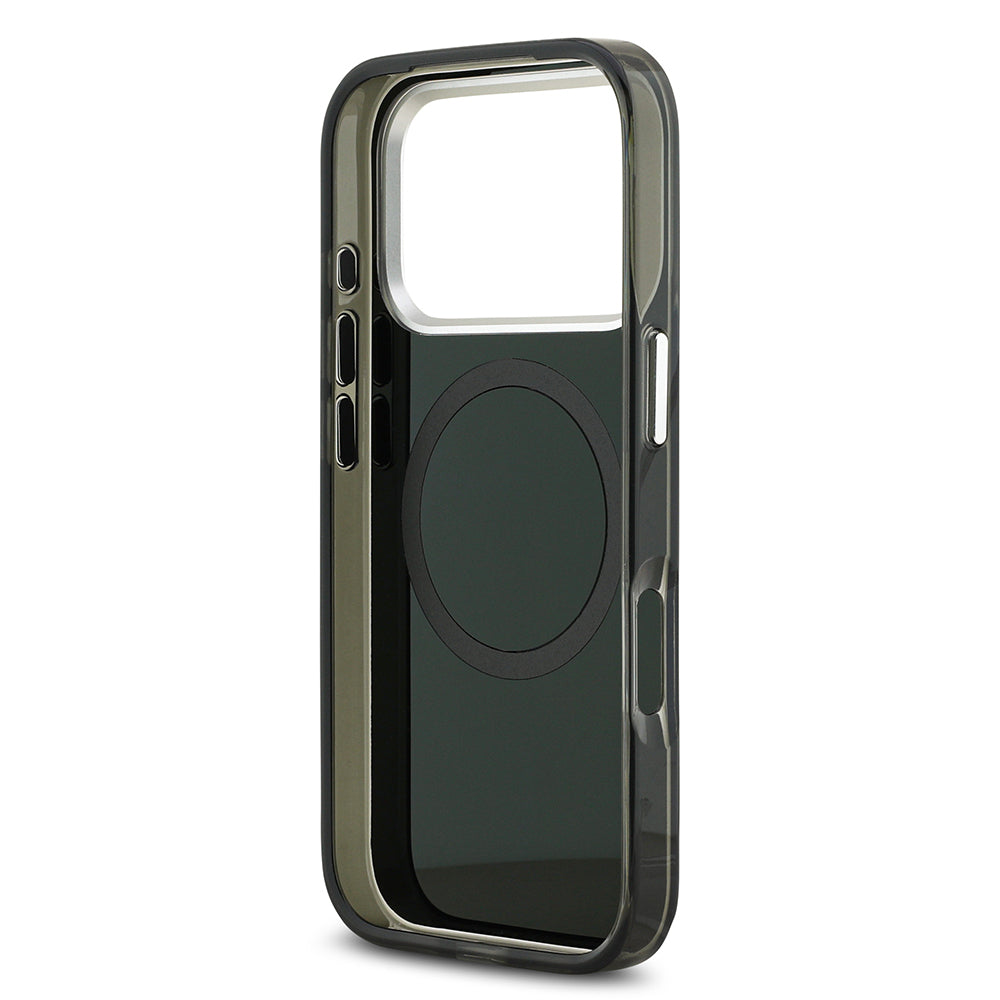 Mercedes Benz iPhone 17 Pro Max Orjinal Lisanslı M-safe Şarj Özellikli Çift Katmanlı PC Nostaljik Yıldız Dizayn Kılıf