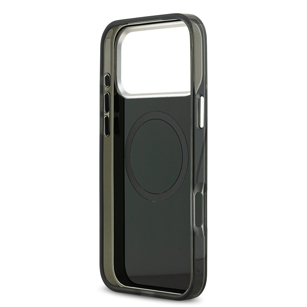 Mercedes Benz iPhone 17 Pro Max Orjinal Lisanslı M-safe Şarj Özellikli Çift Katmanlı PC Nostaljik Yıldız Dizayn Kılıf