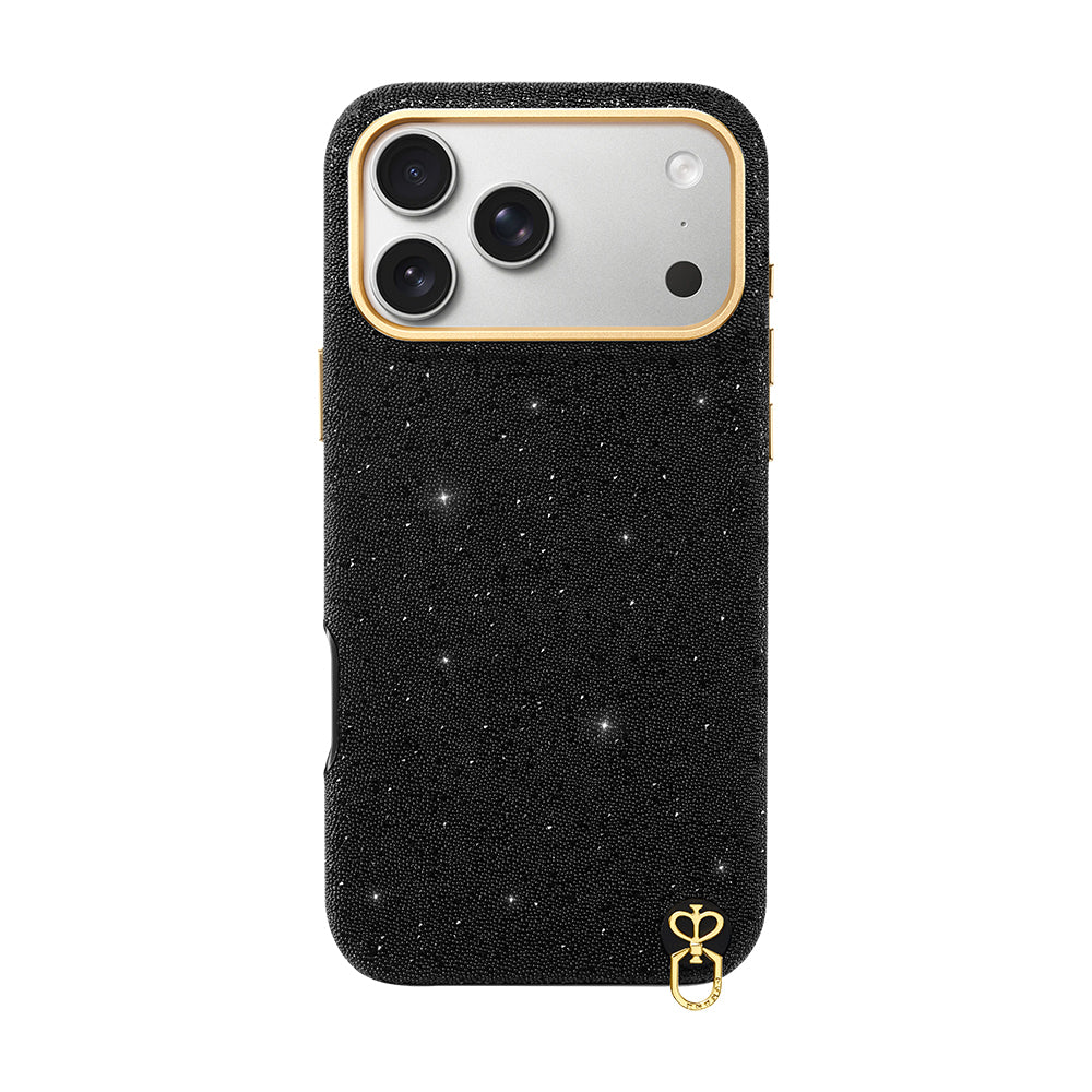 Pynana Diamond Sky Serisi iPhone 17 Pro Max Parlayan Simli Tasarım Telefon Kılıfı