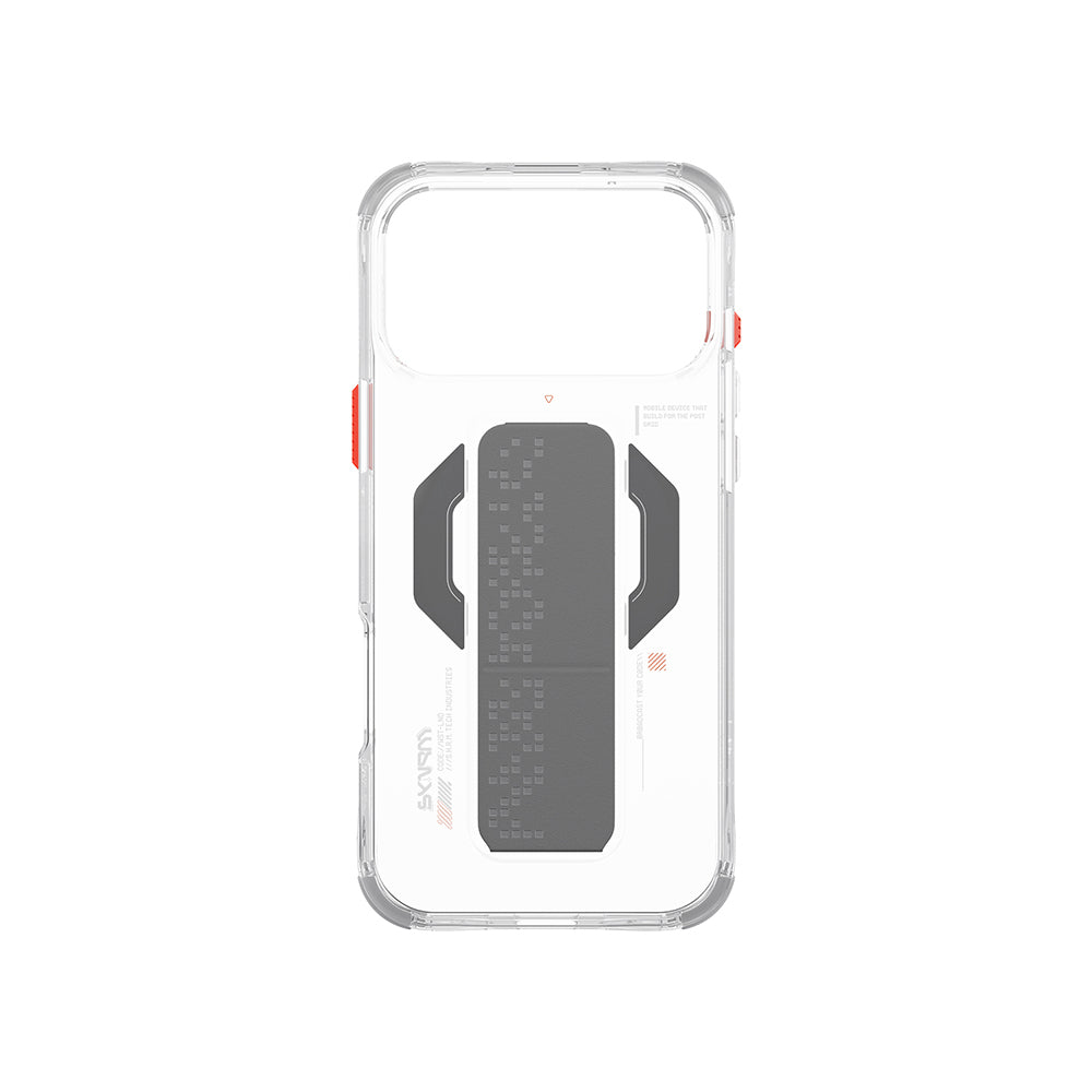 Skinarma iPhone 17 Pro Max M-Safe Şarj Özellikli Airbag Tasarımlı Standlı Haxa Kılıf