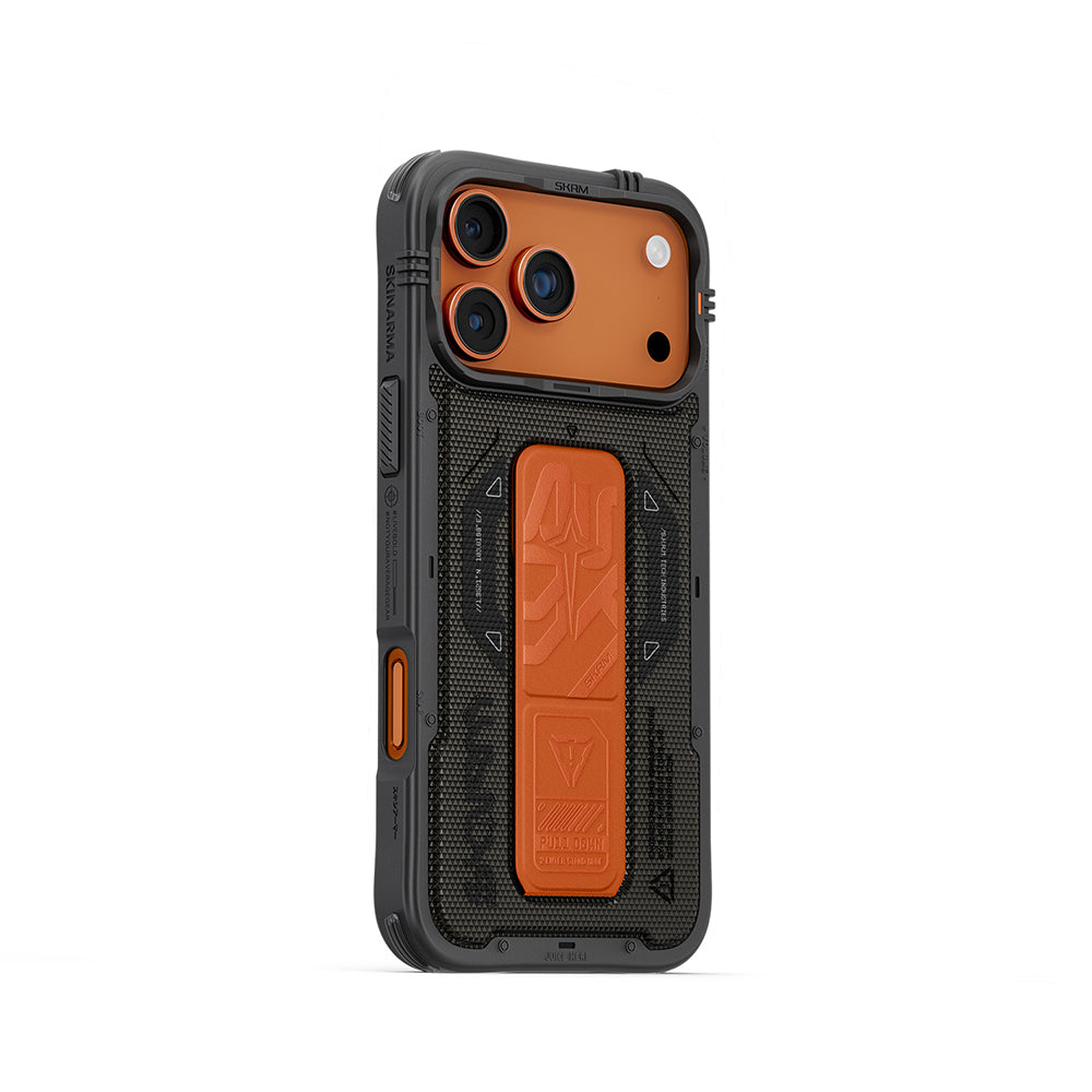 SkinArma iPhone 17 Pro Max M-safe Airbag Tasarımlı Standlı Phantom Telefon Kılıfı
