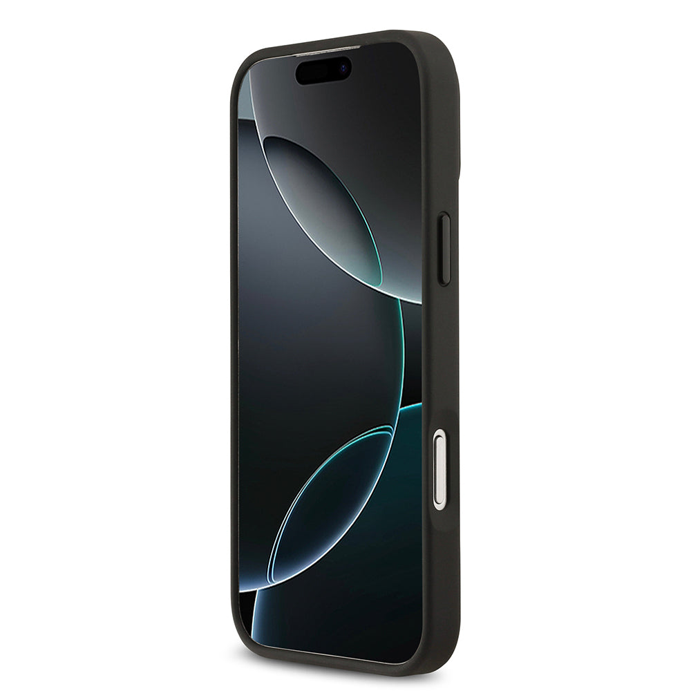 TUMI iPhone 17 Pro Max M-safe Şarj Özellikli Deri Noktalı Dizayn Telefon Kılıfı