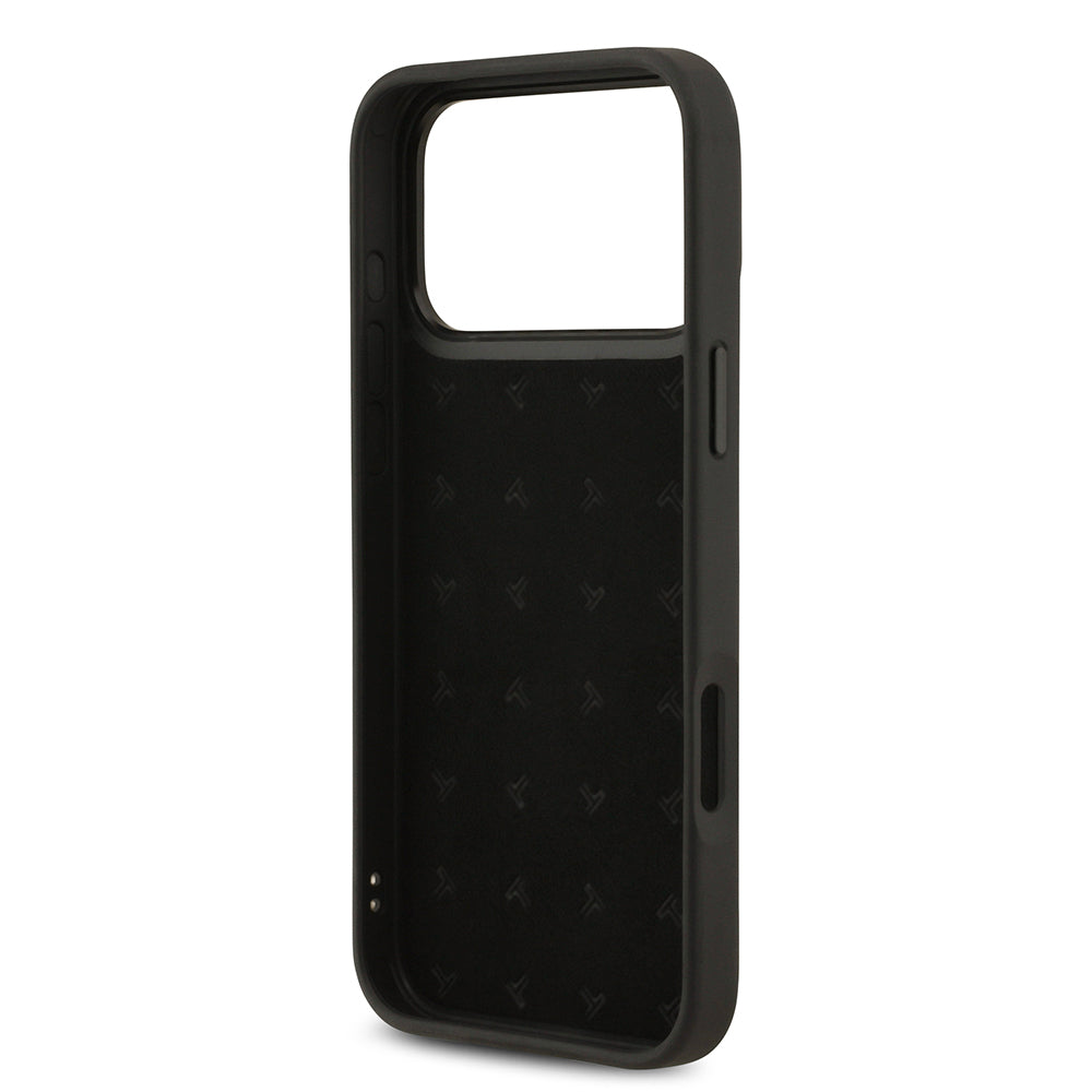 TUMI iPhone 17 Pro Max Orjinal Lisanslı Deri Dikey Kartlıklı Telefon Kılıfı