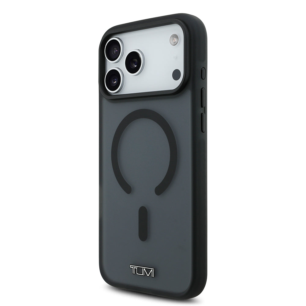 TUMI iPhone 17 Pro Max Orjinal Lisanslı M-safe Şarj Özellikli Buzlu Transparan Kılıf