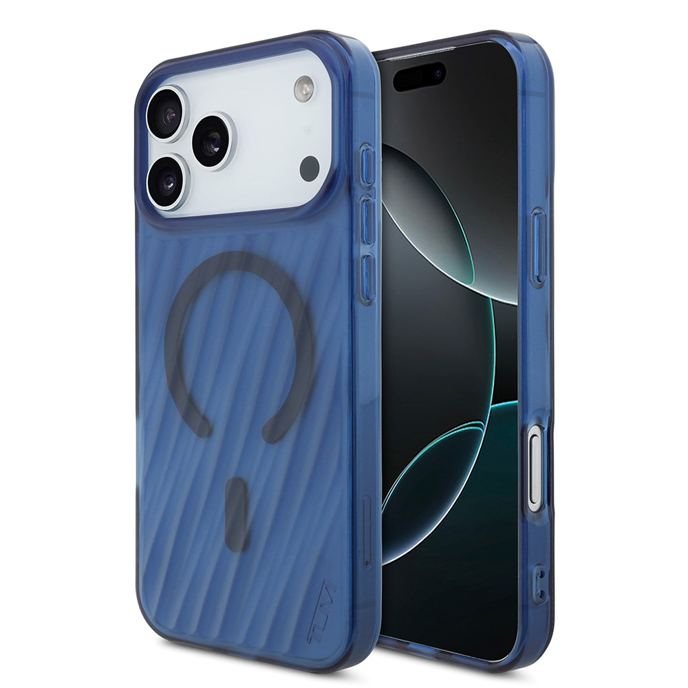 TUMI iPhone 17 Pro Max Orjinal Lisanslı M-safe Şarj Özellikli Transparan Kılıf