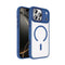 Cepax iPhone 17 Pro Max Wireless Şarj Özellikli Krom M-safe Silikon Kılıf
