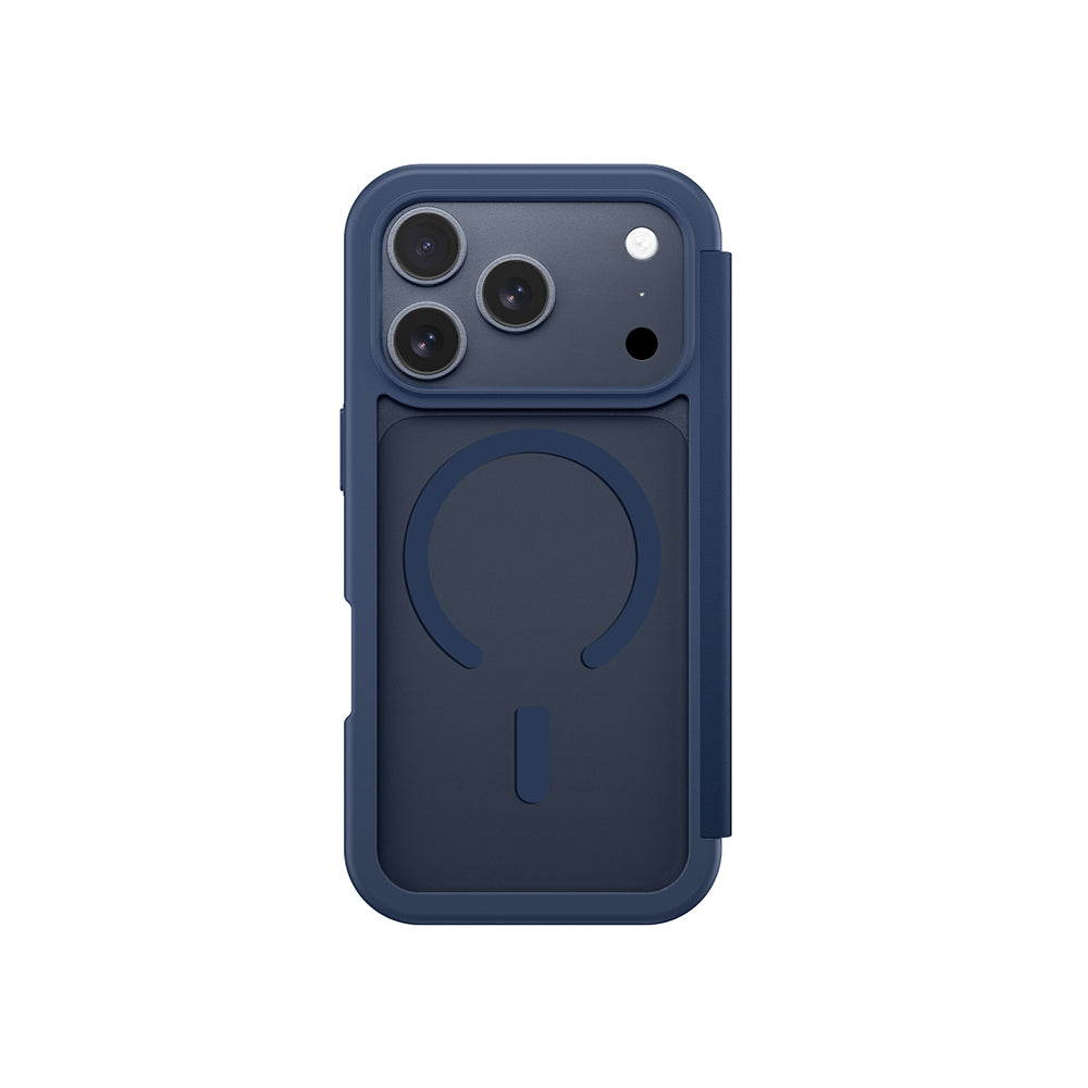 Amazingthing Glamour Foilo Serisi iPhone 17 Pro Max PU Kartlıklı Kılıf