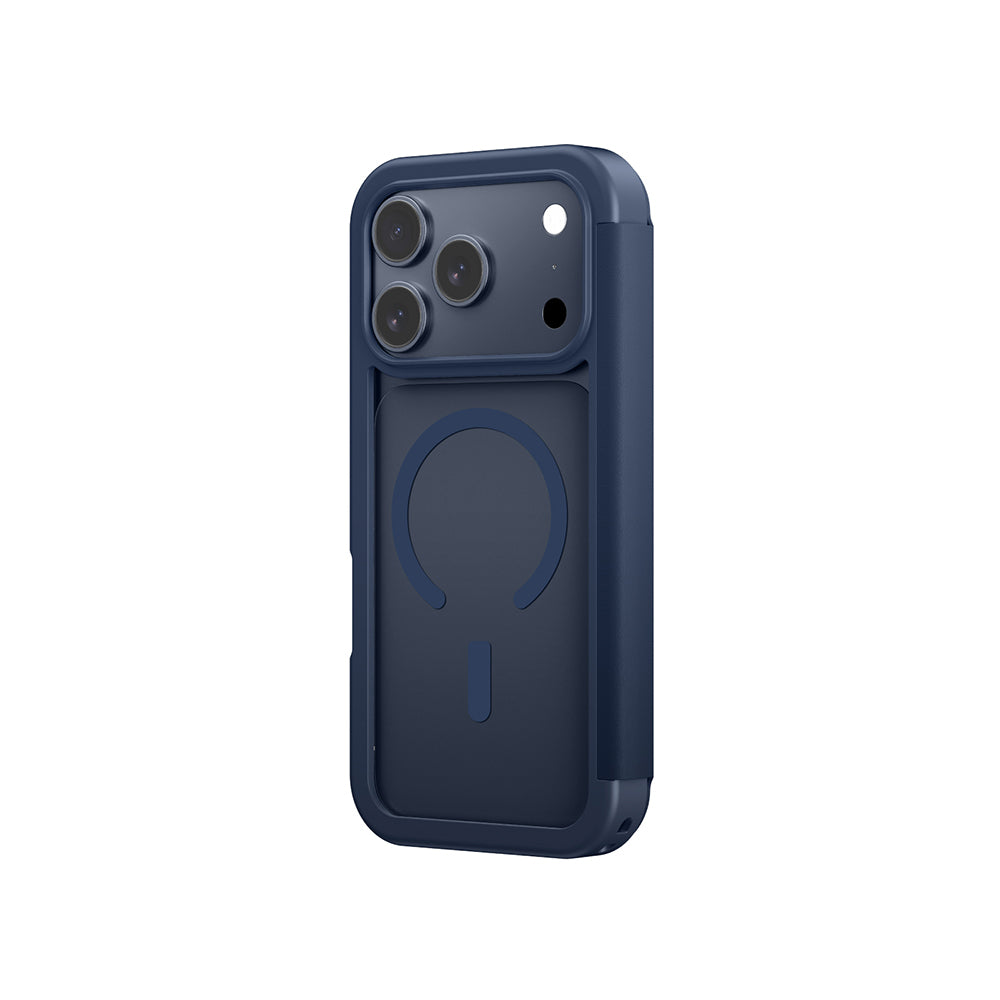 Amazingthing Glamour Foilo Serisi iPhone 17 Pro Max PU Kartlıklı Kılıf