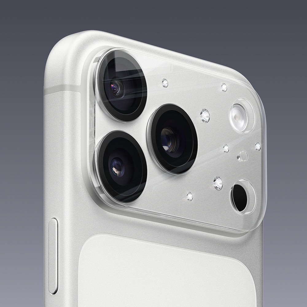Pynana Diamond Sky Serisi iPhone 17 Pro Max Taşlı Kamera Lens Koruyucu