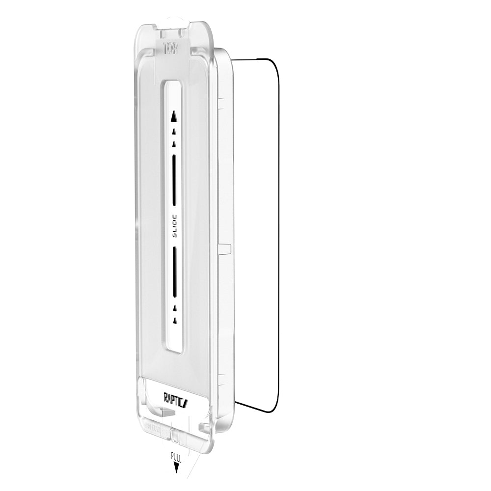 Raptic Air Glass iPhone 17 Pro Max 2.5D Ekran Koruyucu 2 Adet + Kolay Uygulama Aparatlı