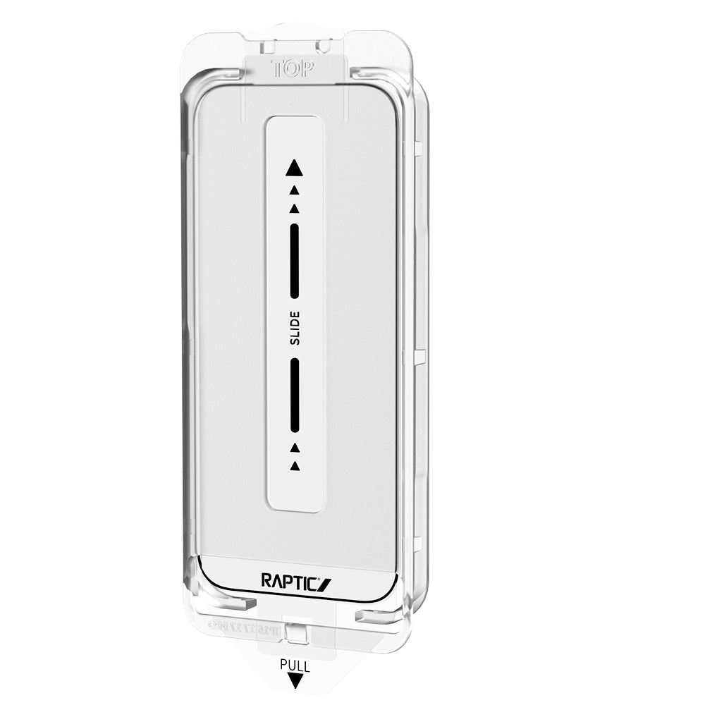 Raptic Air Glass iPhone 17 Pro Max 2.5D Ekran Koruyucu 2 Adet + Kolay Uygulama Aparatlı