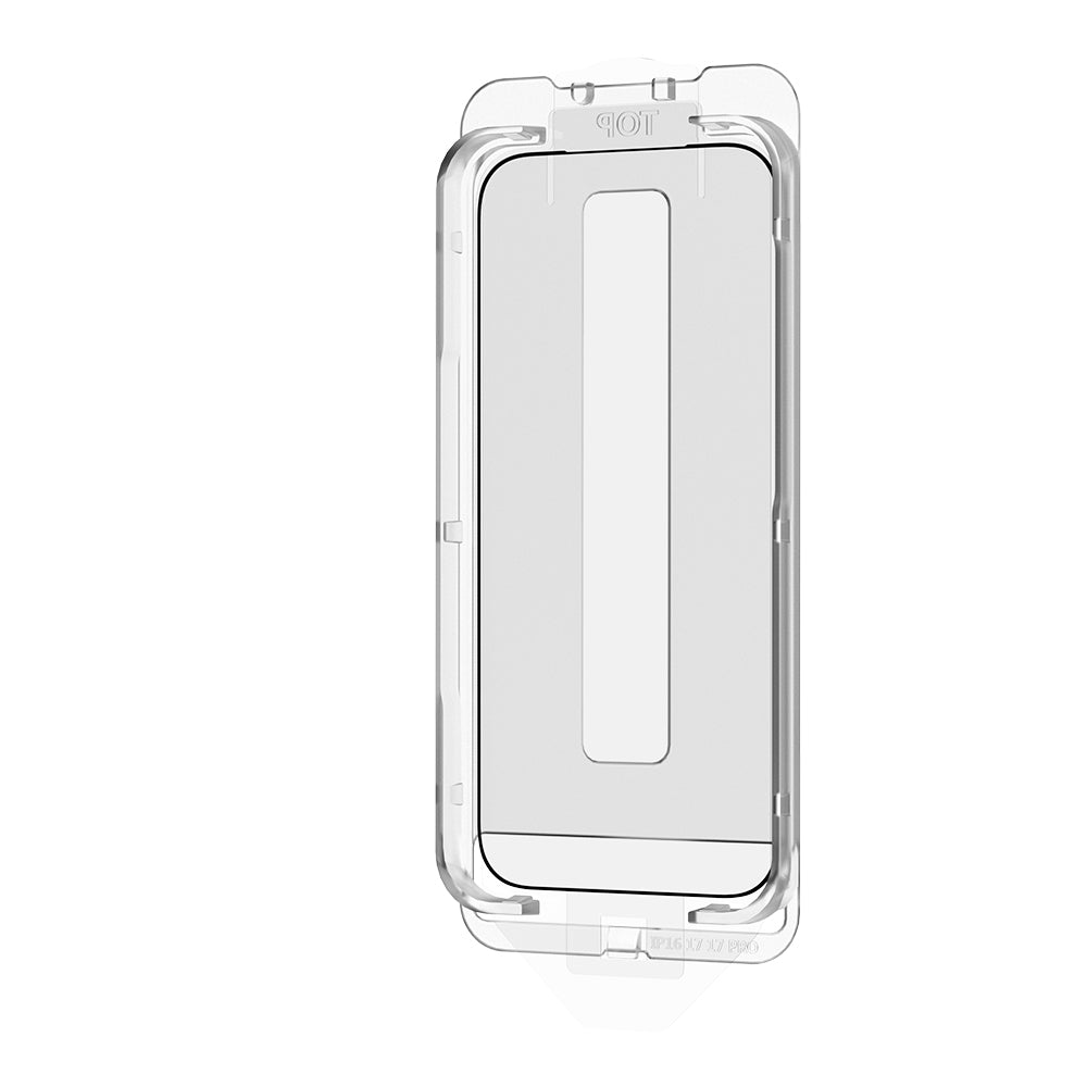 Raptic Air Glass iPhone 17 Pro Max 2.5D Ekran Koruyucu 2 Adet + Kolay Uygulama Aparatlı