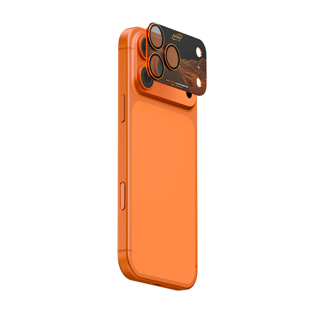 Skinarma Sonix Serisi iPhone 17 Pro Max Alüminyum Kaplamalı Kamera Lens Koruyucu