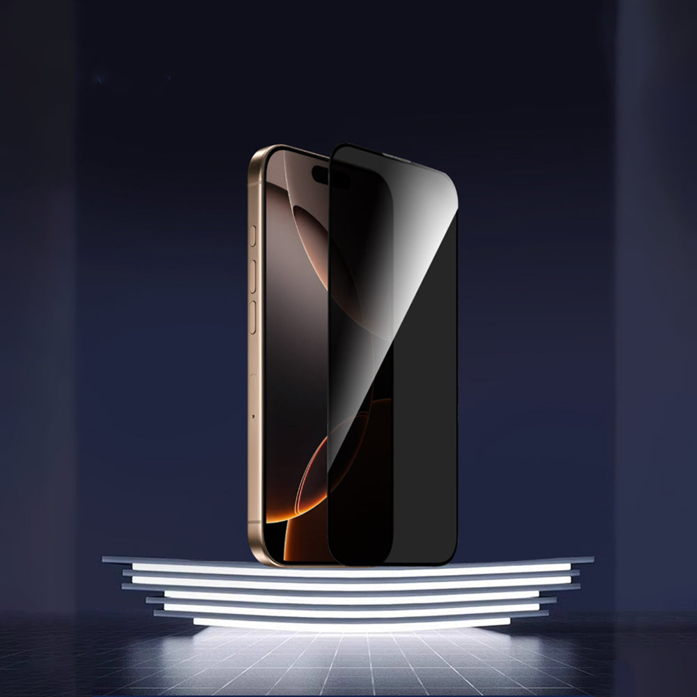 Wiwu GT-028 iPhone 17 Pro Max iPrivacy Temperli Cam Ekran Koruyucu