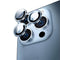 Wiwu iPhone 17 Pro / 17 Pro Max / 16 Pro / 16 Pro Max Lens Guard Metal Kamera Lens Koruyucu