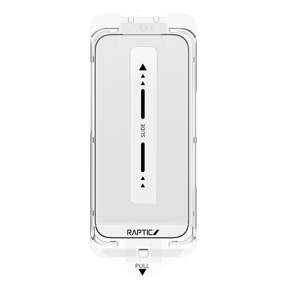 Raptic Air Glass iPhone 17 Pro 2.5D Ekran Koruyucu 2 Adet + Kolay Uygulama Aparatlı