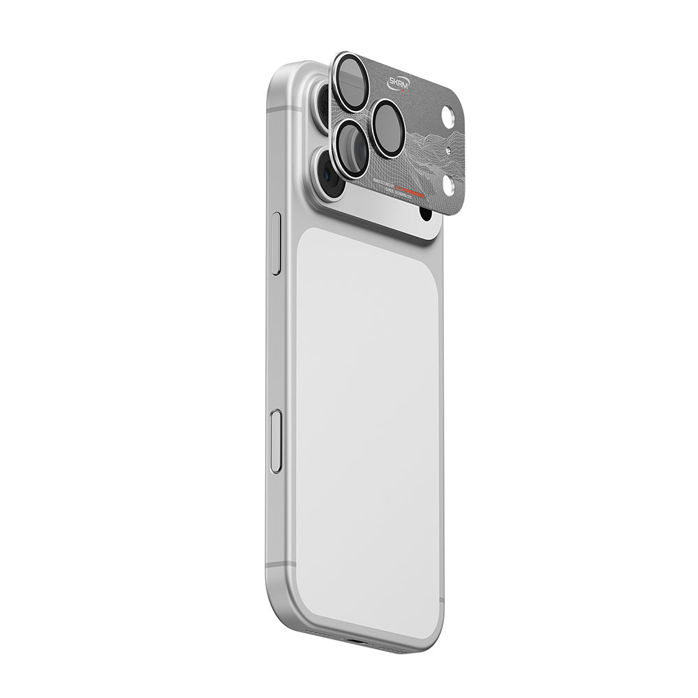 Skinarma Sonix Serisi iPhone 17 Pro Alüminyum Kaplamalı Kamera Lens Koruyucu