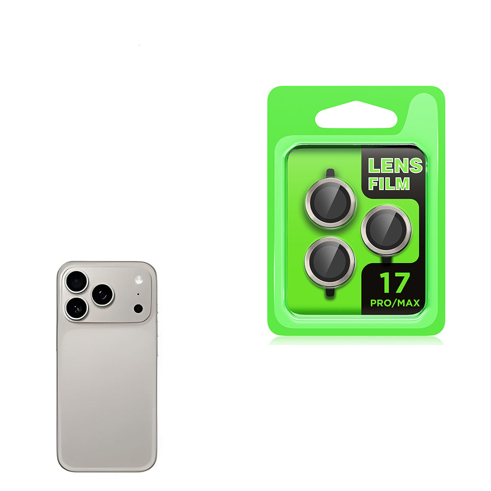 Cepax iPhone 17 Pro/Pro Max CL-07 Kamera Lens Koruyucu