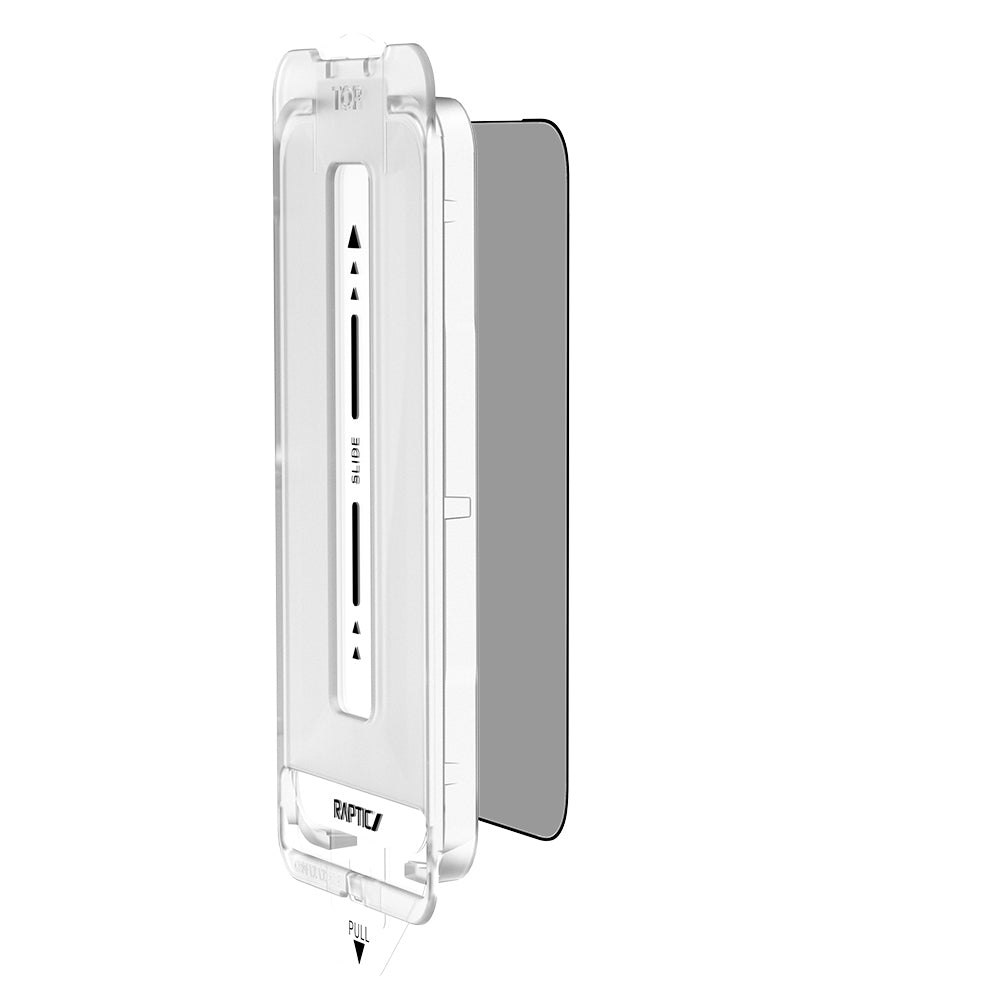 Raptic Air Glass iPhone 17 2.5D Privacy Hayalet Ekran Koruyucu 2 Adet + Kolay Uygulama Aparatlı