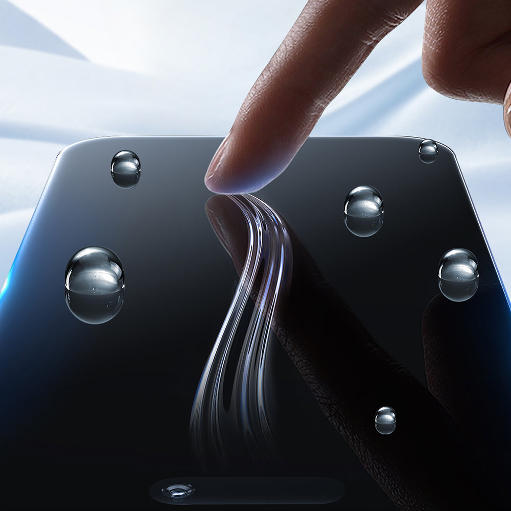 Raptic Air Glass iPhone 17 2.5D Privacy Hayalet Ekran Koruyucu 2 Adet + Kolay Uygulama Aparatlı