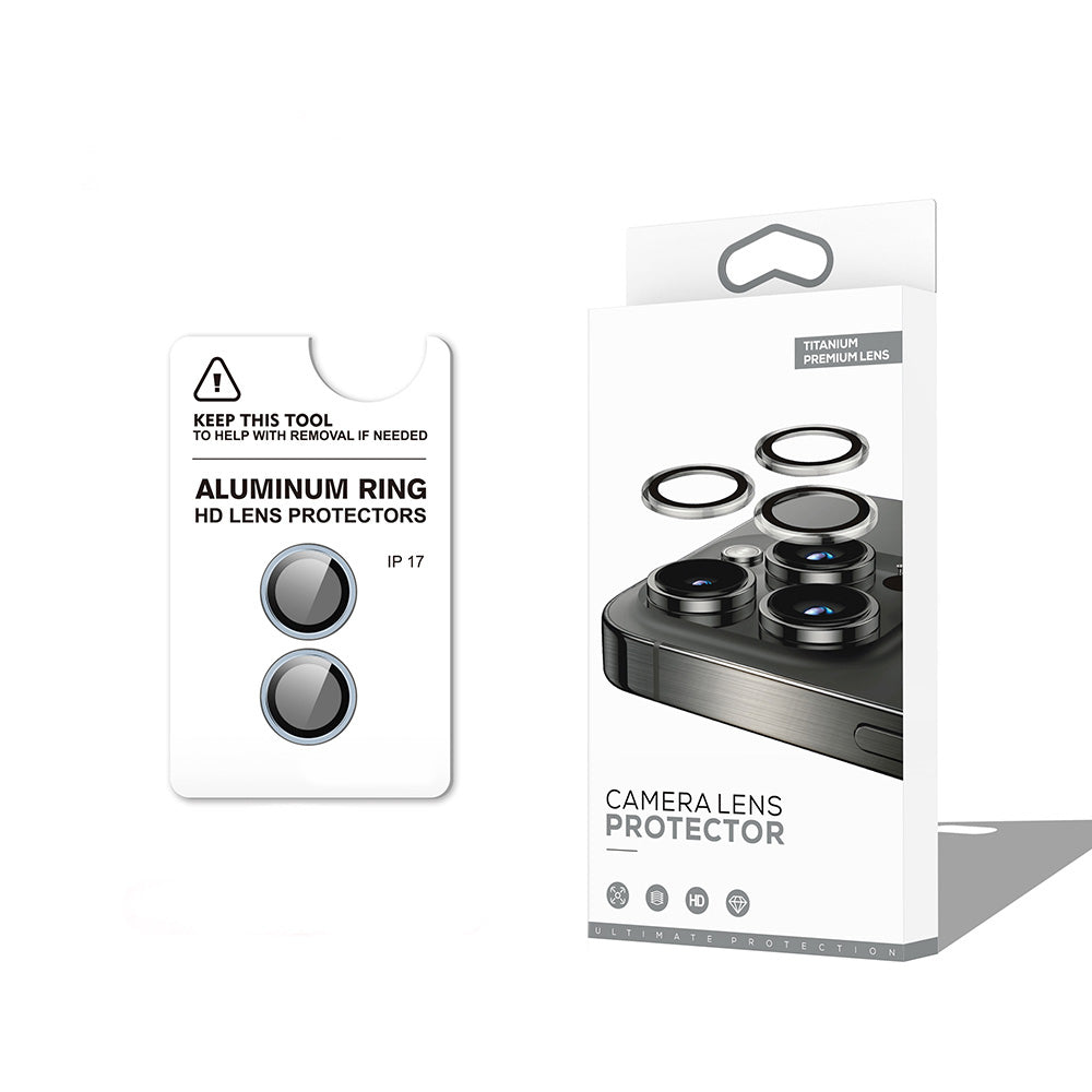 Cepax iPhone 17 CL-12 Premium Safir Parmak İzi Bırakmayan Anti-Reflective Kamera Lens Koruyucu