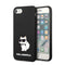Karl Lagerfeld iPhone SE 2022 Kılıf Silikon Choupette Dizayn Telefon Kılıfı