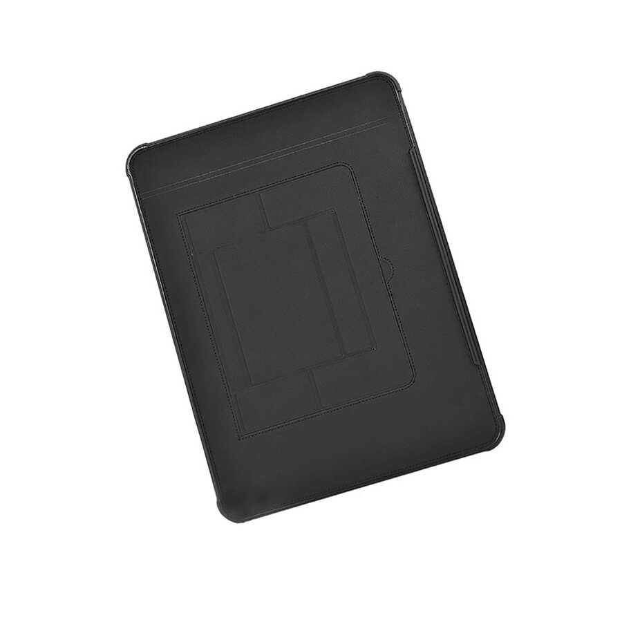 Wiwu Defender Stand Case Macbook Pro 14.2 2023 A2779 Taşınabilir Standlı Magnetik PU Laptop Çantası