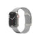 Amazingthing Titan Apple Watch 1/2/3/4/5/6/SE/7/8/9/10 (38/40/41/42mm Kasa) Uyumlu Metal Hasır Kordon