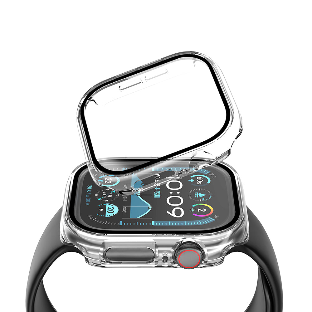 Wiwu JD-108 Apple Watch 10 42mm Kasa Koruyucu + HD Ekran Koruyucu Film