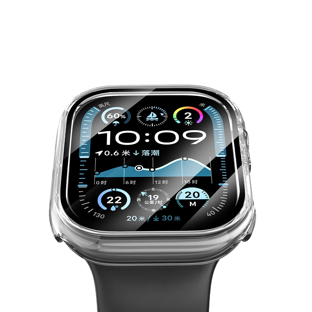 Wiwu JD-108 Apple Watch 10 42mm Kasa Koruyucu + HD Ekran Koruyucu Film