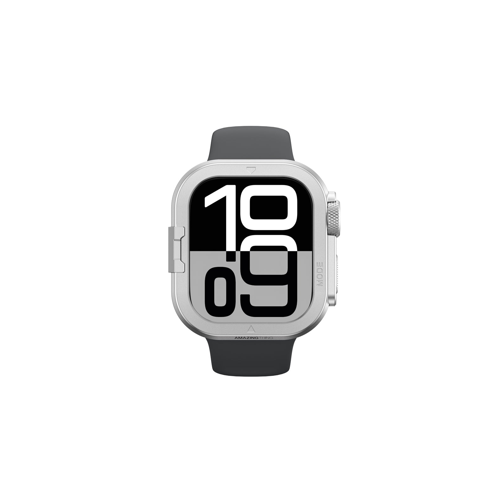 Amazingthing Premium Armor Fit FullGuard Apple Watch 10 46mm Metal Kasa ve Ekran Koruyucu