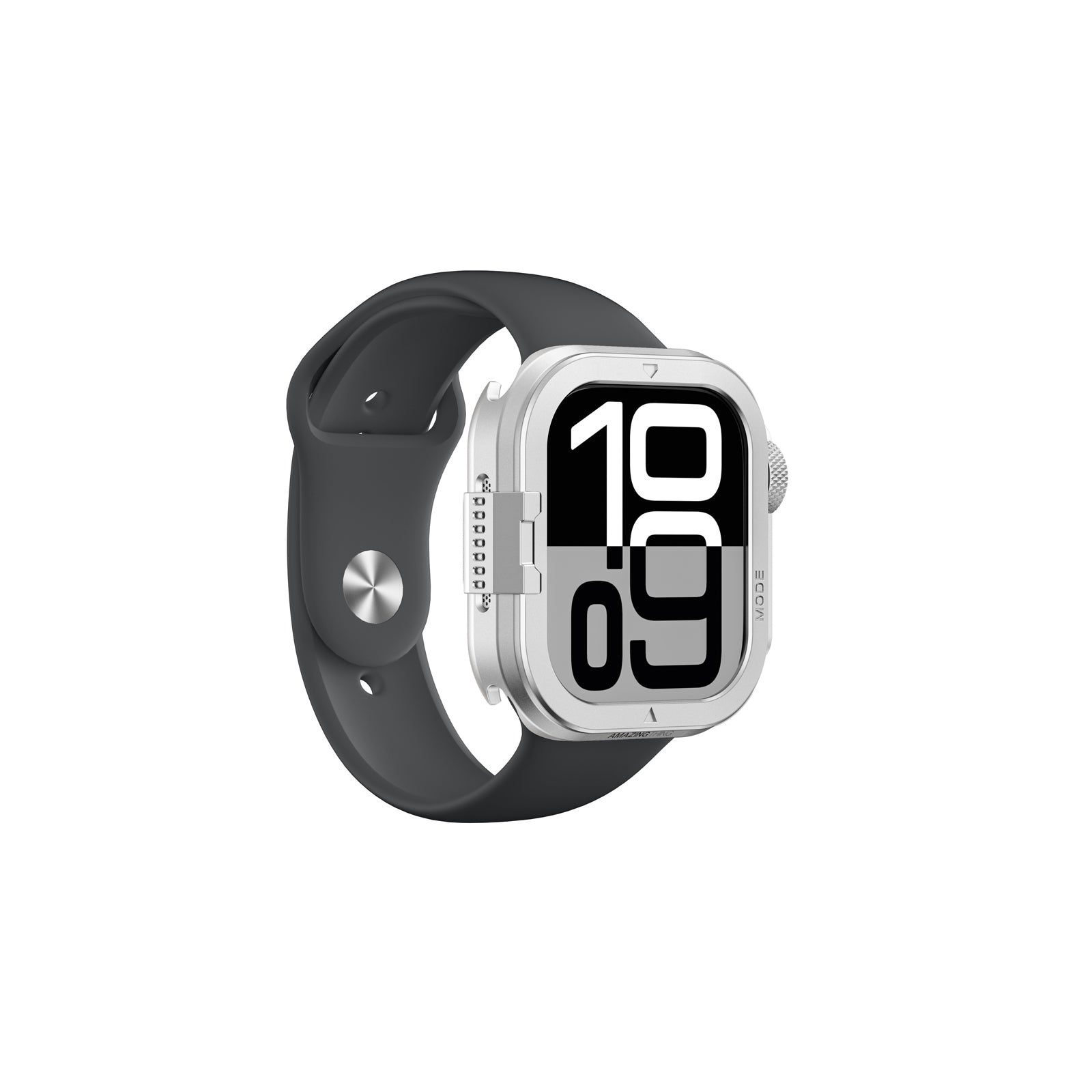 Amazingthing Premium Armor Fit FullGuard Apple Watch 10 46mm Metal Kasa ve Ekran Koruyucu