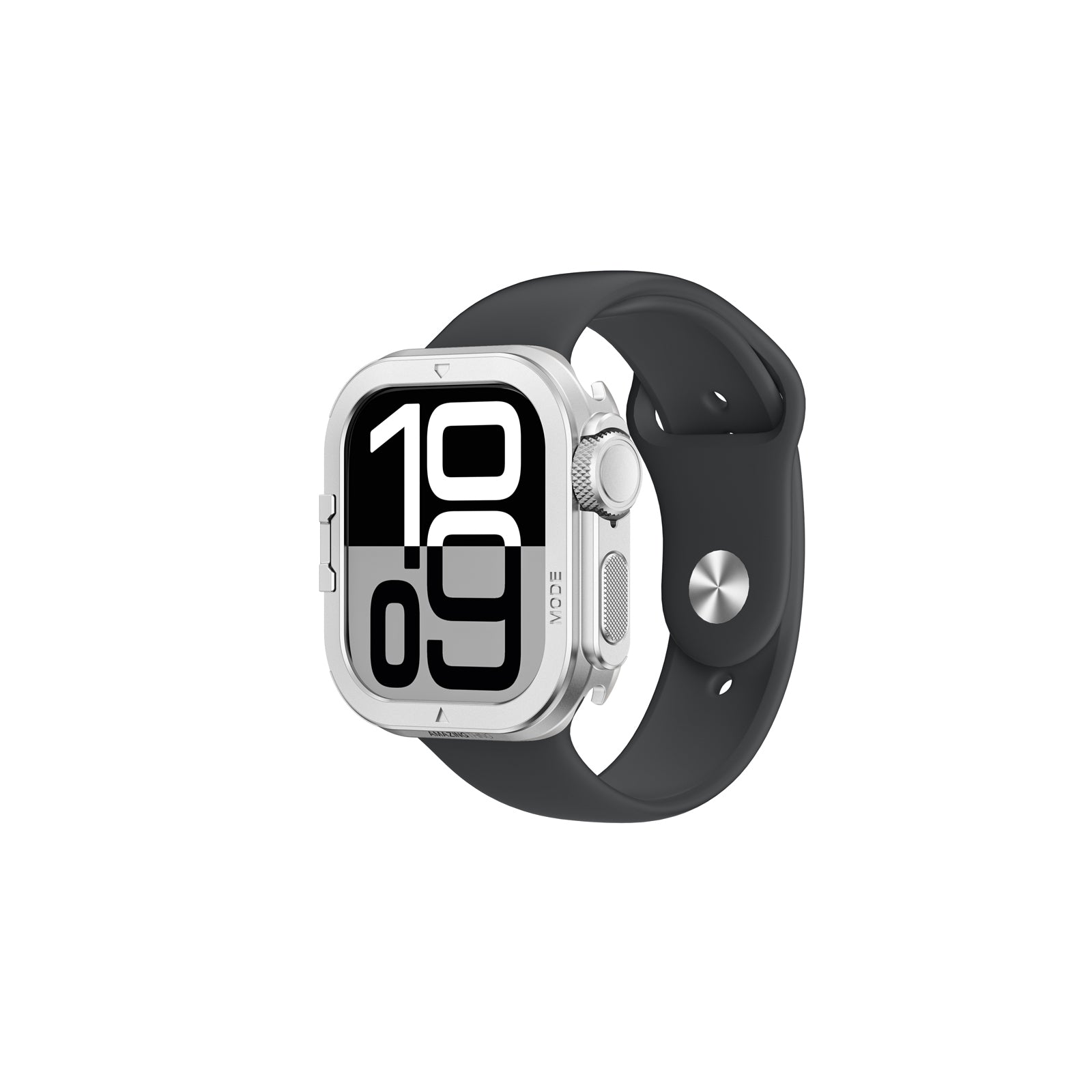Amazingthing Premium Armor Fit FullGuard Apple Watch 10 46mm Metal Kasa ve Ekran Koruyucu