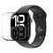 Amazingthing Radix Protective Apple Watch 10 46mm Parmak İzi Bırakmayan HD Ekran Koruyucu Film + Kolay Uygulama Aparatı
