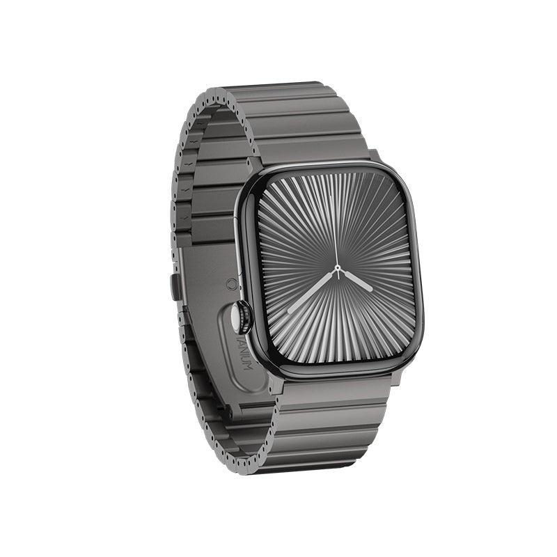 Benks Aero Titan Serisi Apple Watch 42/44/45/46/49mm Titanyum Metal Kordon